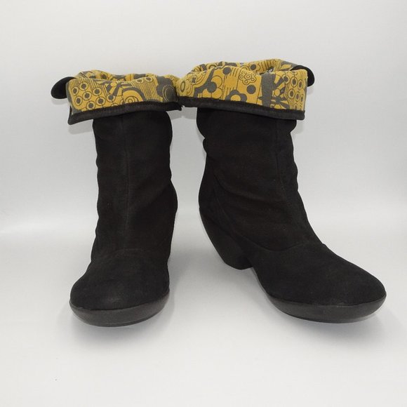Fly London Blk Suede Slouch Ankle Boots | EUC | 39 - Picture 15 of 16